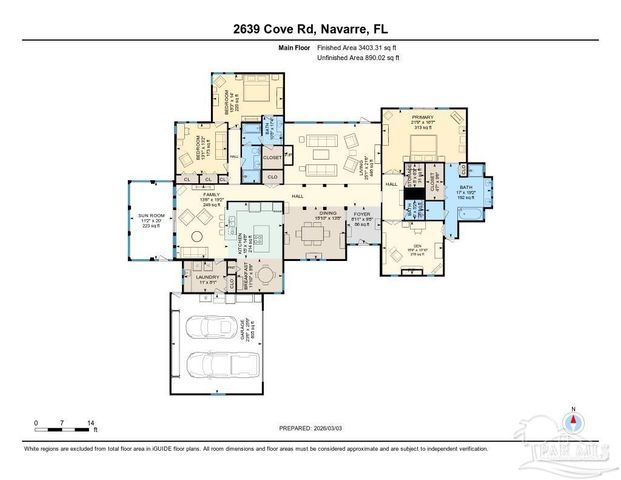 2639 Cove Rd, Navarre, FL 32566