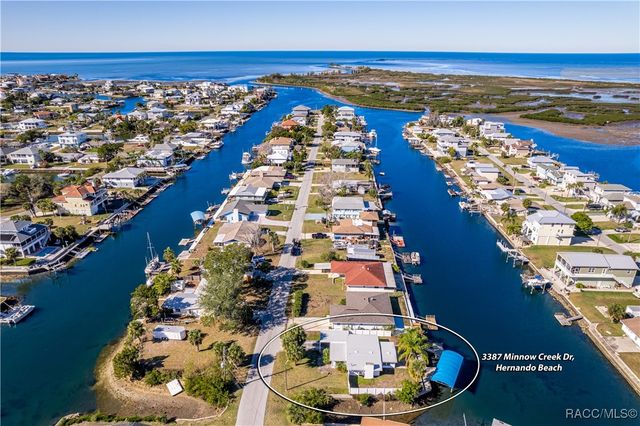 3387 Minnow Creek Drive, Hernando Beach, FL 34607