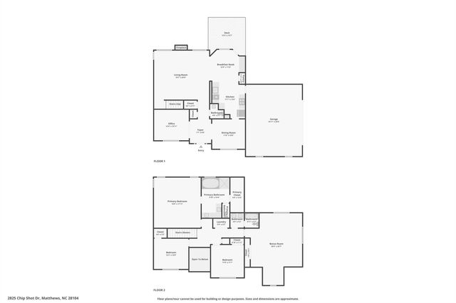 2825 Chip Shot Drive, Matthews, NC 28104