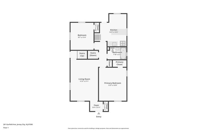 261 GARFIELD AVE, Jc, Greenville, NJ 07305