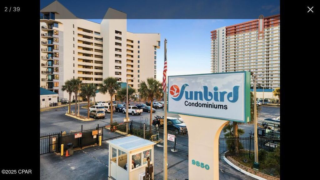Image 23 of property listing at 9850 S Thomas Drive 311W, Panama City Beach, FL 32408