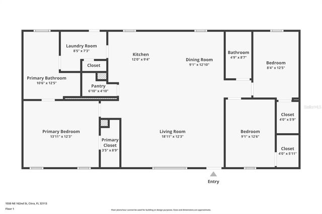 1550 NE 162ND STREET, Citra, FL 32113