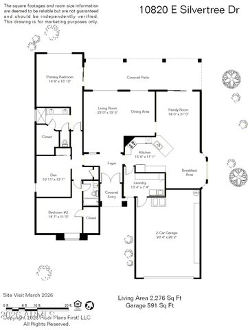 10820 E SILVERTREE Drive, Sun Lakes, AZ 85248