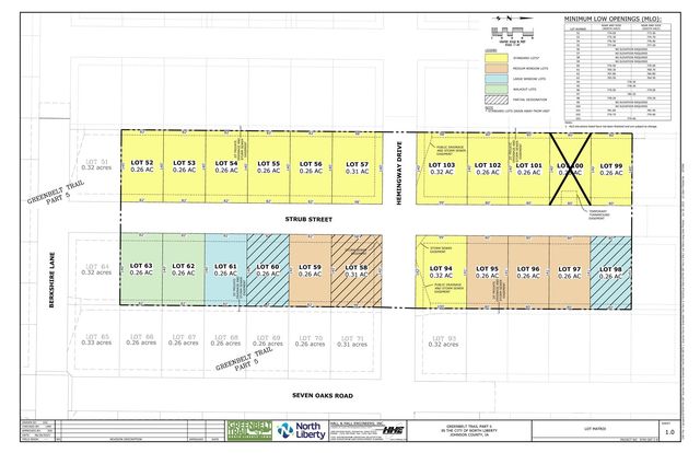 Lot 101 Greenbelt Trail Part 6, North Liberty, IA 52317
