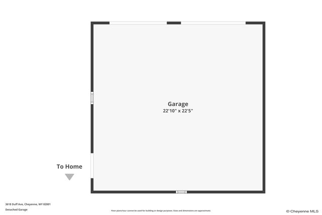 3618 DUFF AVE, Cheyenne, WY 82001