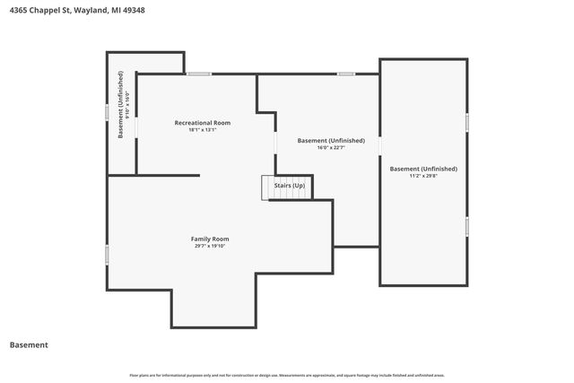 4365 Chappel Street, Wayland, MI 49348