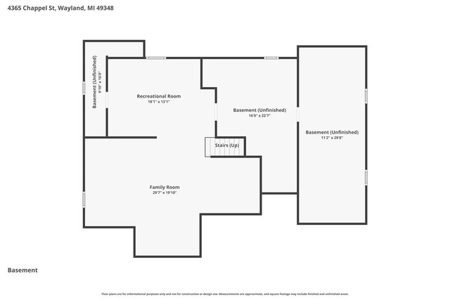 4365 Chappel Street, Wayland, MI 49348