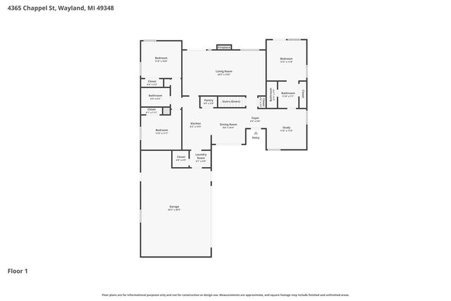 4365 Chappel Street, Wayland, MI 49348