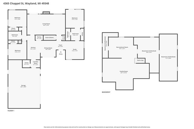 4365 Chappel Street, Wayland, MI 49348