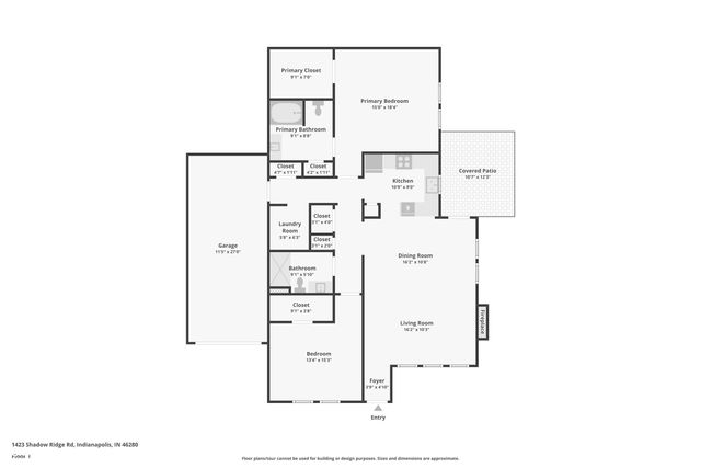 1423 Shadow Ridge Road, Carmel, IN 46280