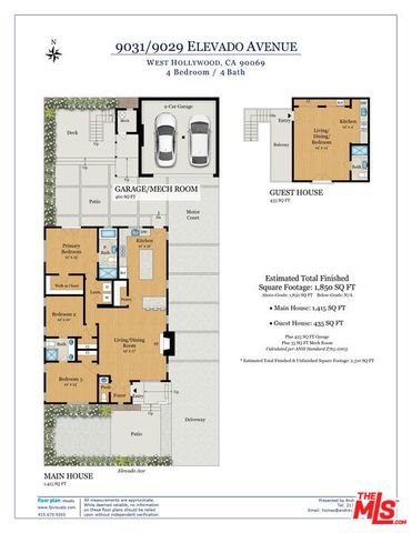 9031 Elevado Street, West Hollywood, CA 90069