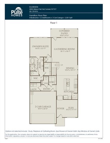 18202 Ellerden Forest Drive, Tomball, TX 77377