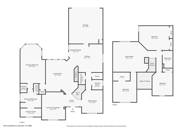 7513 Caribbean Drive, Rowlett, TX 75088