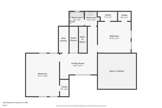 3502 Fieldwood Street, Grapevine, TX 76051