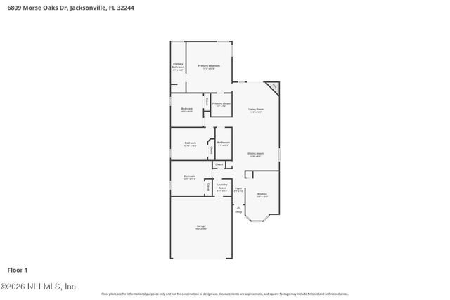 6809 MORSE OAKS Drive, Jacksonville, FL 32244