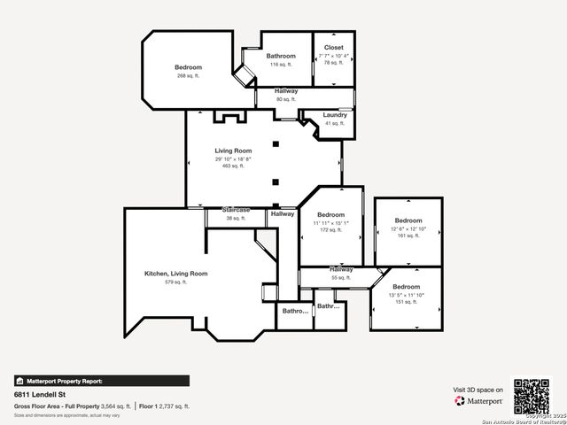 6811 Lendell St, San Antonio, TX 78249