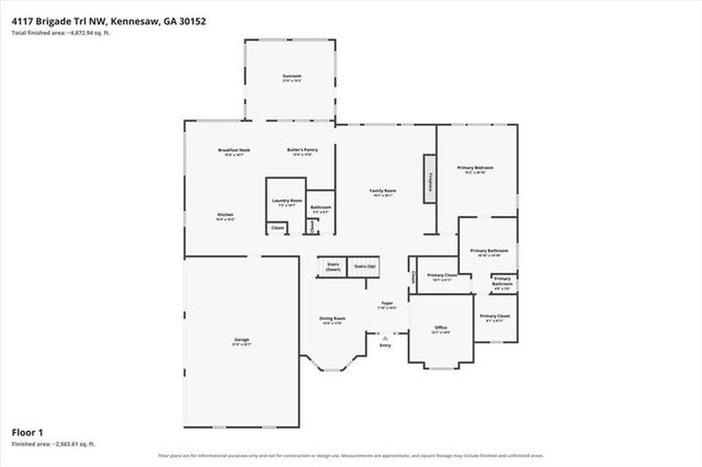 4117 Brigade Trail NW, Kennesaw, GA 30152