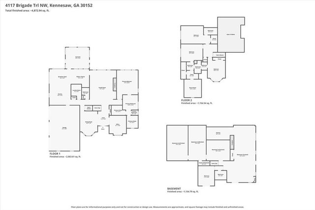 4117 Brigade Trail NW, Kennesaw, GA 30152