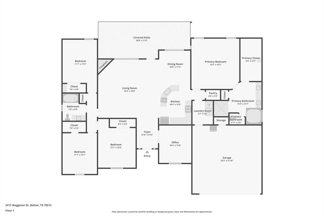 3417 Waggoner DR, Belton, TX 76513