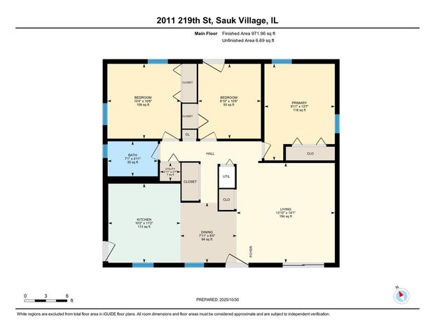 2011 219th Street, Sauk Village, IL 60411
