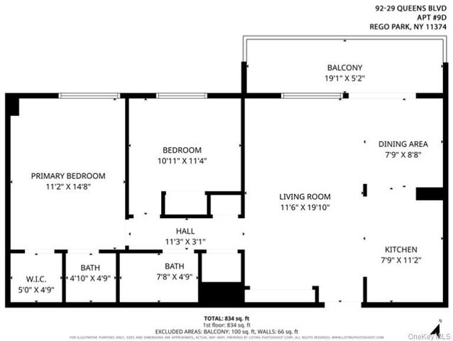 92-29 Queens Boulevard 9D, Rego Park, NY 11374
