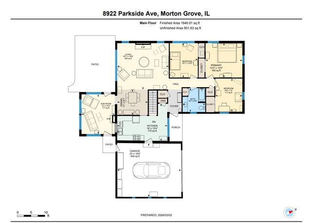 8922 PARKSIDE Avenue, Morton Grove, IL 60053