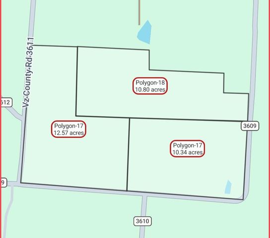 Lot 1 CR 3609, Edgewood, TX 75117