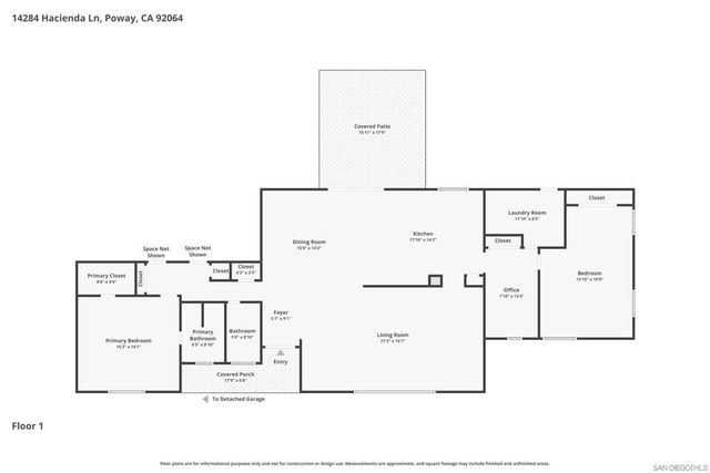 14284 Hacienda Lane, Poway, CA 92064