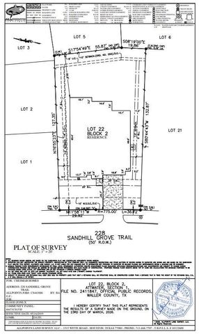 228 Sandhill Grove Trail, Waller, TX 77447