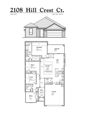 2108 Hill Crest Court, Weatherford, TX 76086