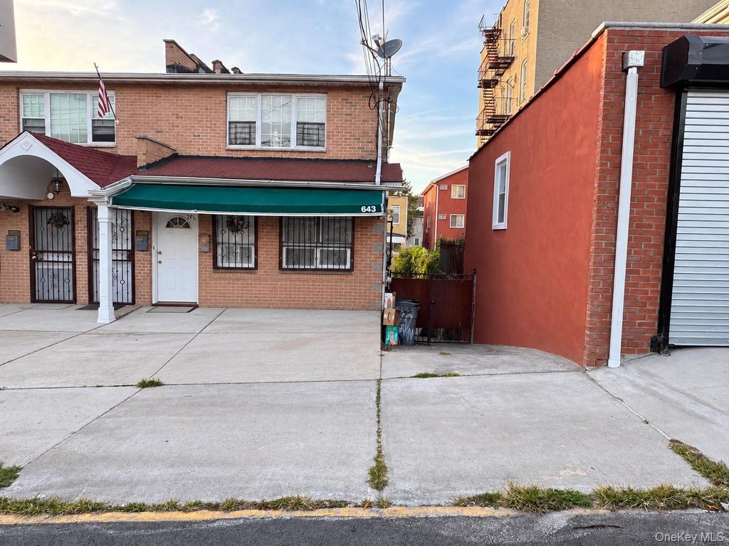 643 Baker Avenue, Bronx, NY 10460 — exterior
