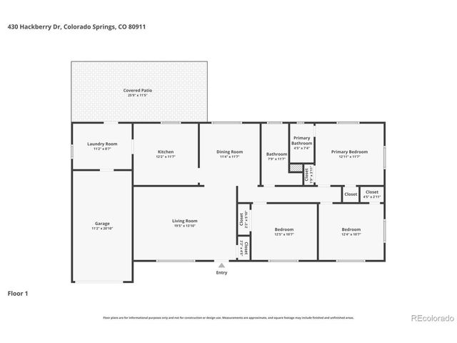 430 Hackberry Dr, Colorado Springs, CO 80911