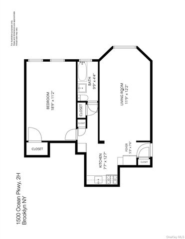 1500 Ocean Parkway 2H, Brooklyn, NY 11230
