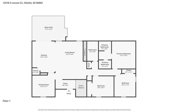 12318 S Locust Circle, Olathe, KS 66062