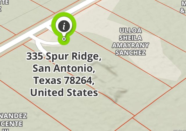 335 SPUR RDG, San Antonio, TX 78264