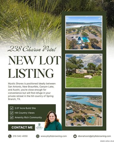 238 Charon, Spring Branch, TX 78070