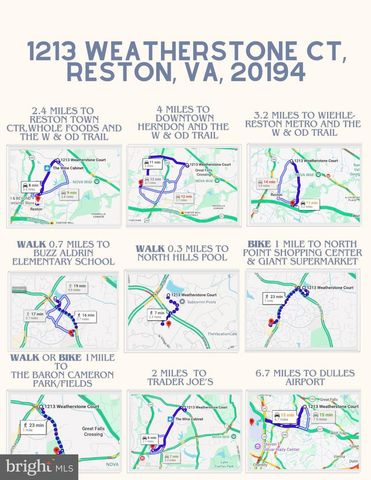 1213 WEATHERSTONE CT, Reston, VA 20194