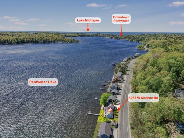 5267 W Monroe Road, Pentwater Twp, MI 49449