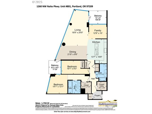 1260 Nw NAITO Pkwy 801B, Portland, OR 97209