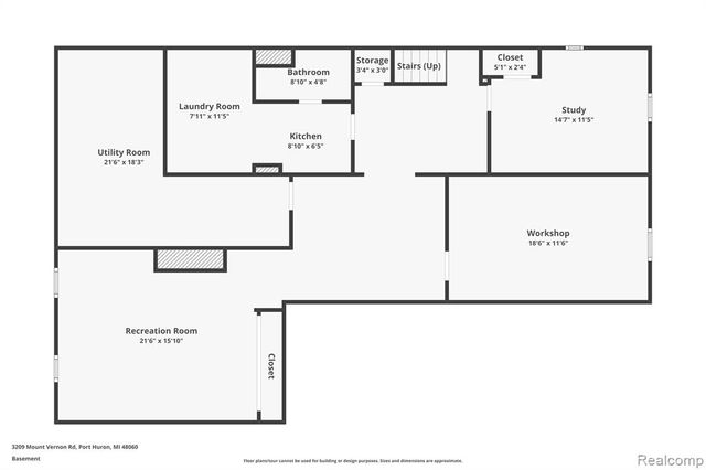 3209 Mount Vernon Road, Port Huron, MI 48060