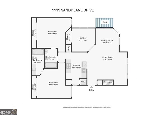 1119 Sandy Lane Drive, Johns Creek, GA 30022