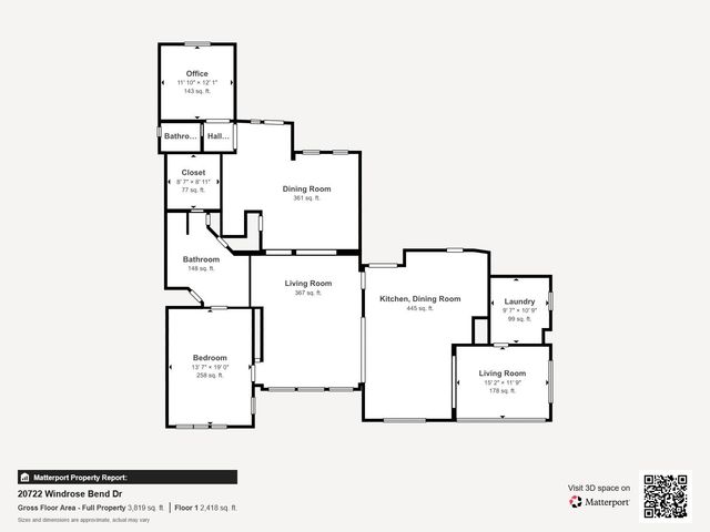 20722 Windrose Bend Drive, Spring, TX 77379