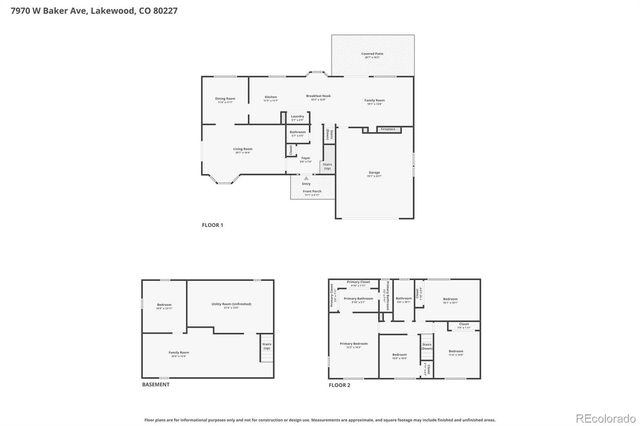 7970 W Baker Avenue, Lakewood, CO 80227