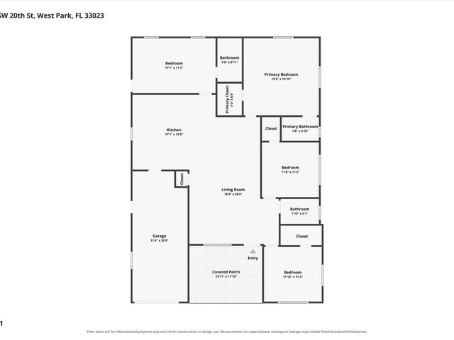 4531 SW 20th Street, West Park, FL 33023