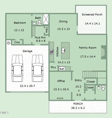 2719 Corydalis Way, Apex, NC 27502