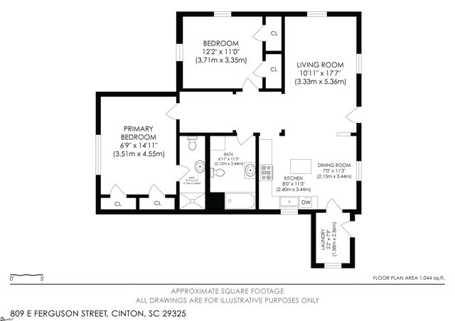 809 E Ferguson Street, Clinton, SC 29325