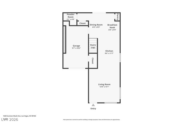 1628 Summer Blush Avenue, Las Vegas, NV 89183