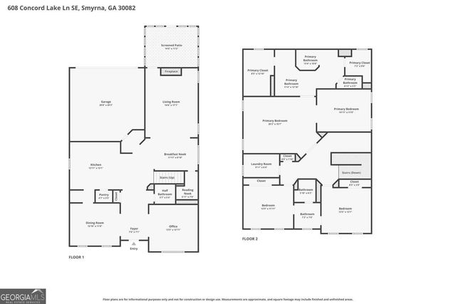 608 Concord Lake Lane SE, Smyrna, GA 30082