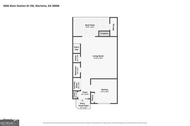 3606 Main Station Drive SW, Marietta, GA 30008