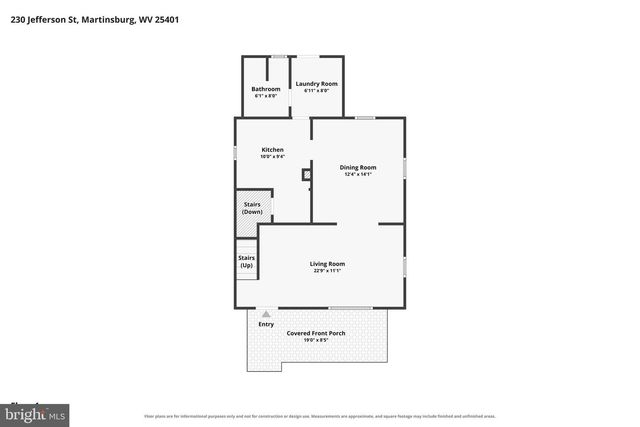 230 JEFFERSON ST, Martinsburg, WV 25401